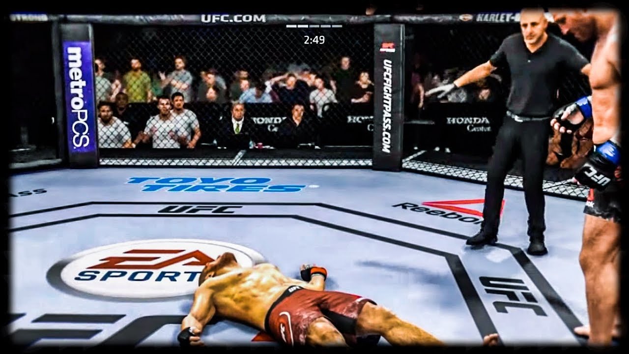 Khabib vs. Ben Rothwell (EA Sports UFC 3) - K1 Rules