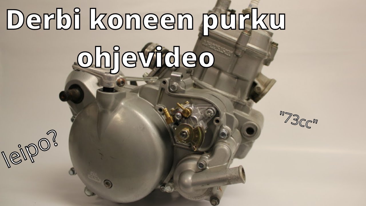 Derbi moottorin purku | Rabasa (D50B0)