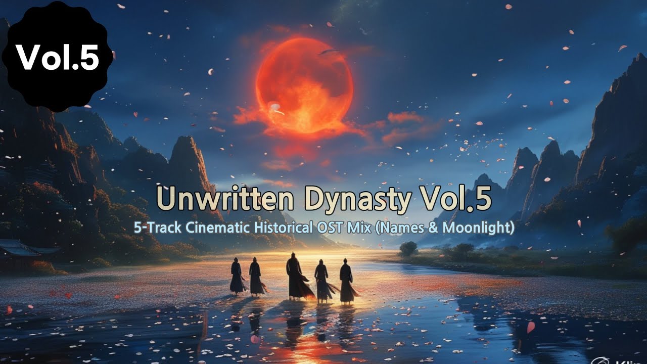 Track 21–25 | Unwritten Dynasty Vol.5 | 5-Track Cinematic Historical OST Mix