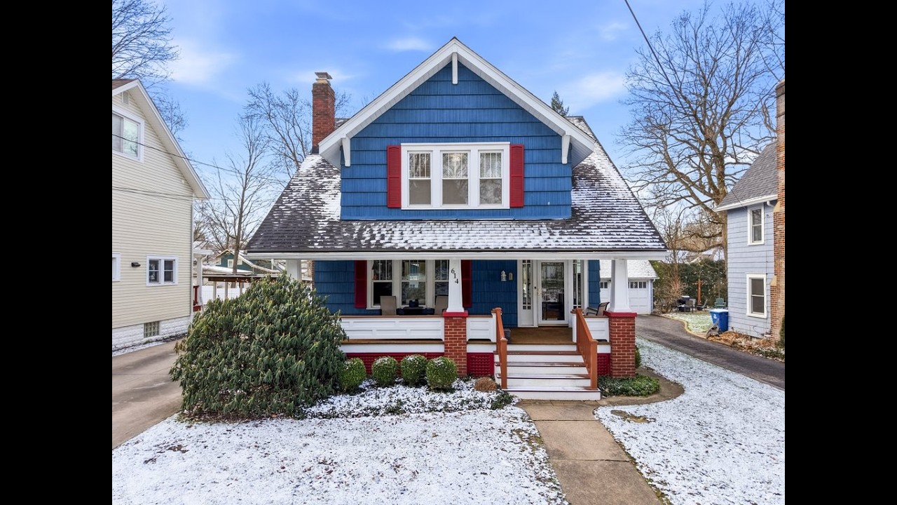 Historic Kent Ohio Home for Sale | 4 Bedroom Charmer Near Downtown Kent | 614 Pioneer Avenue
