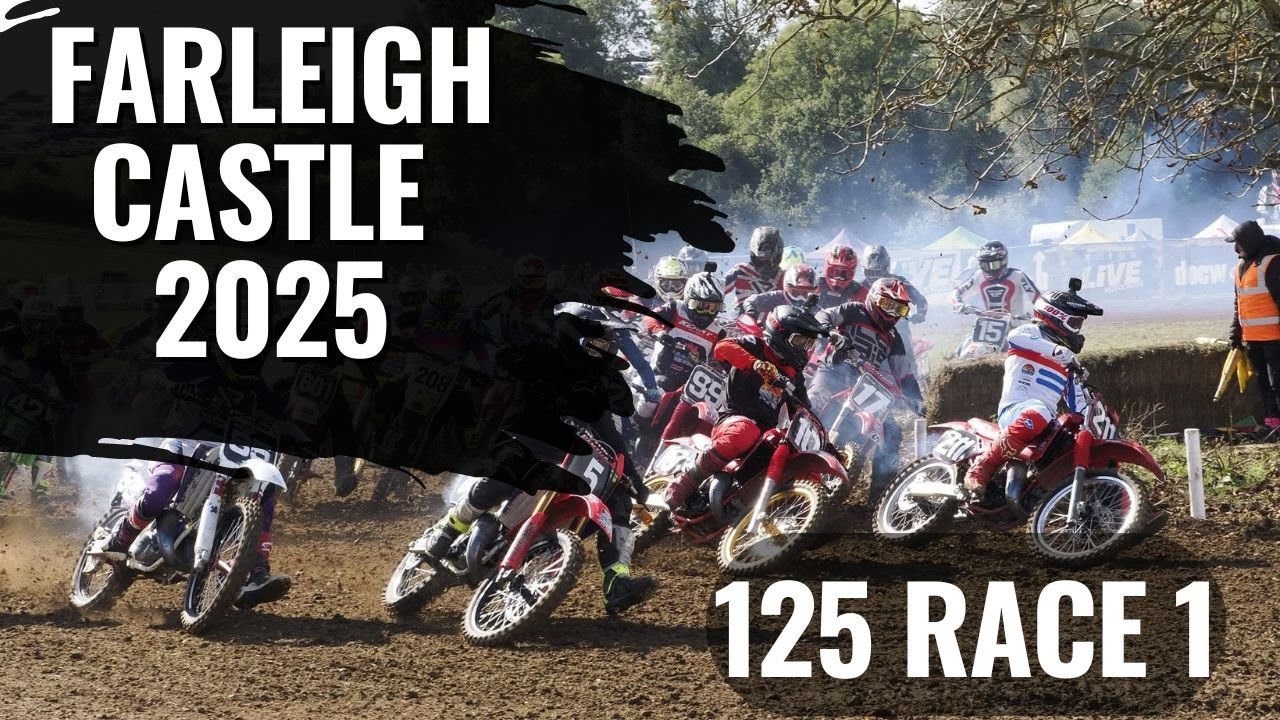 GoPro | Elliot Barrs - 125 Class Race 1 | Farleigh Castle Vets MX