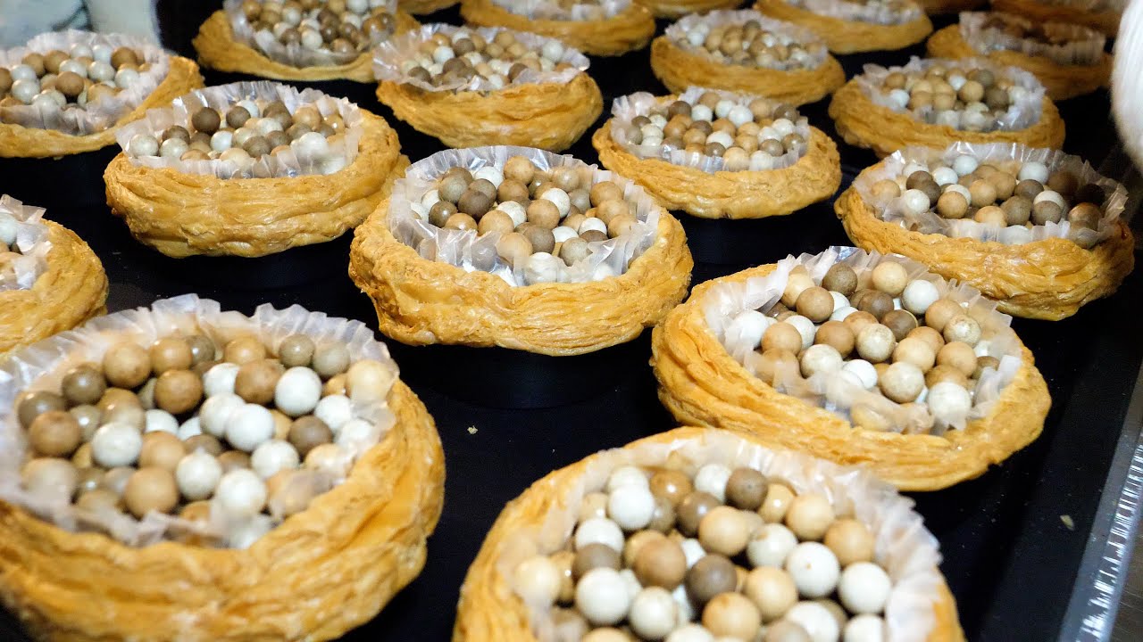 Домашний пирог с говядиной? приготовление мясных пирогов с темным пивом - Корейская уличная еда