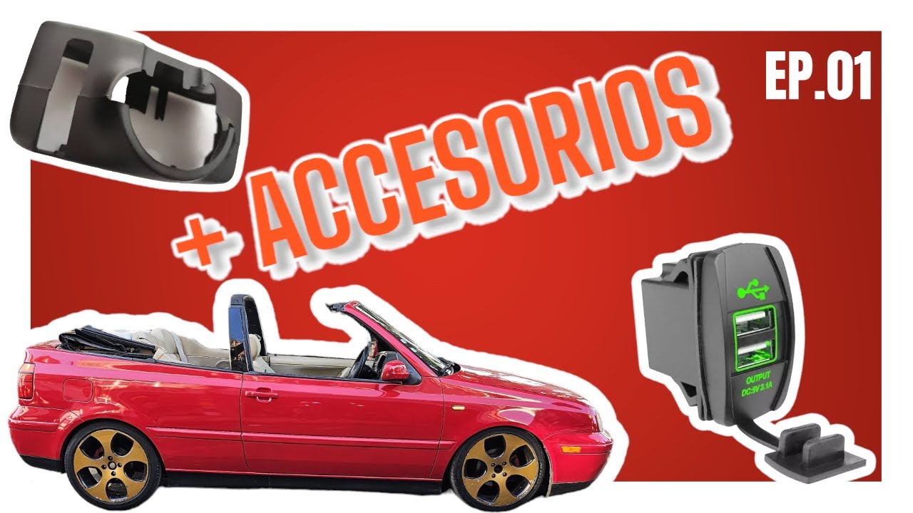 | SIGUEN LAS MODS A LA CABRIO | + ACCESORIOS | VW | 3.5 | SANDWICH | CARGADOR USB |