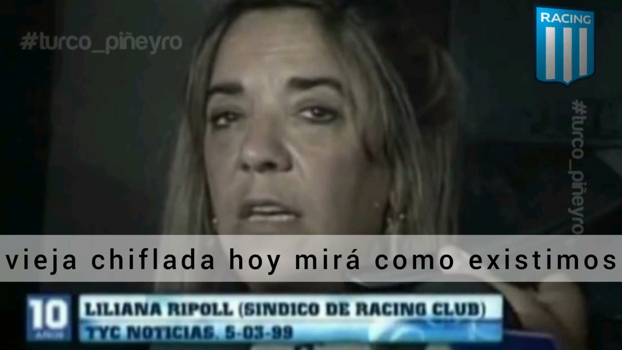 Canción Nueva Racing Club  - LA parte de adelante (Andres Calamaro)