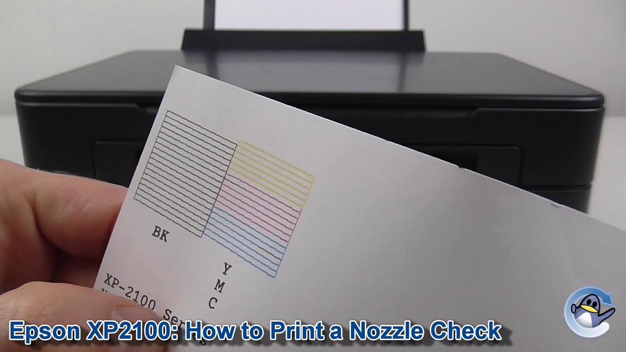 Epson Expression Home XP2100: как распечатать тестовую страницу проверки дюз