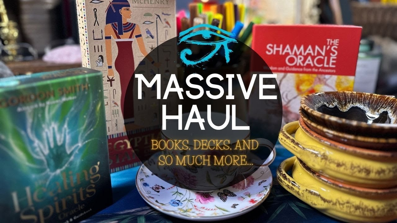 Revealing a Massive Haul of Books, Tarot Decks, Magical Items, and MORE!