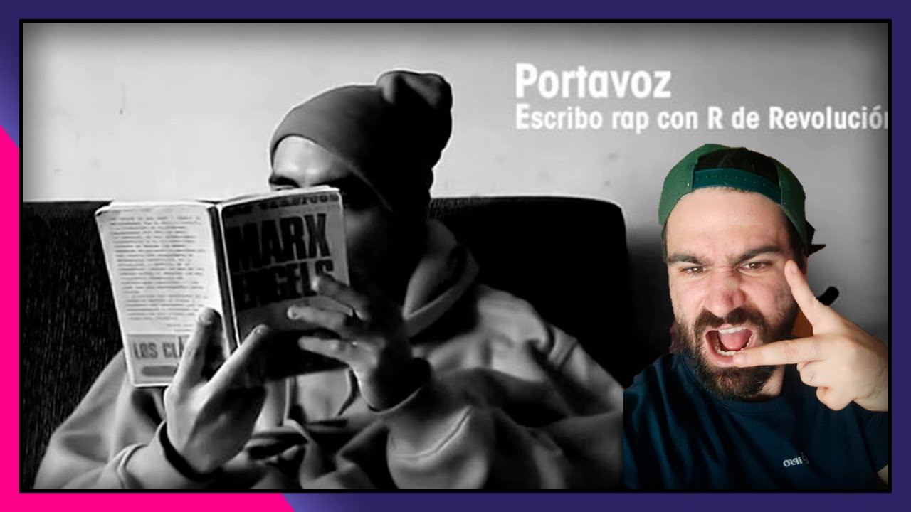 ESPAÑOL REACCIONA a PORTAVOZ ESCRIBO RAP con R de REVOLUCIÓN