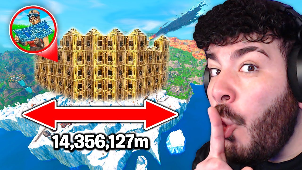 ICH BAUE DIE GRÖßTE BASE IN FORTNITE ...