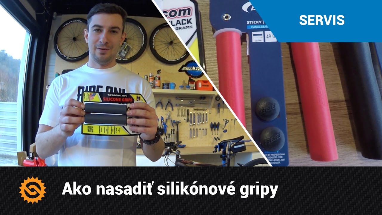 Ako nasadiť silik&oacute;nov&eacute; gripy bez boja | SERVIS - MTBIKER.SK