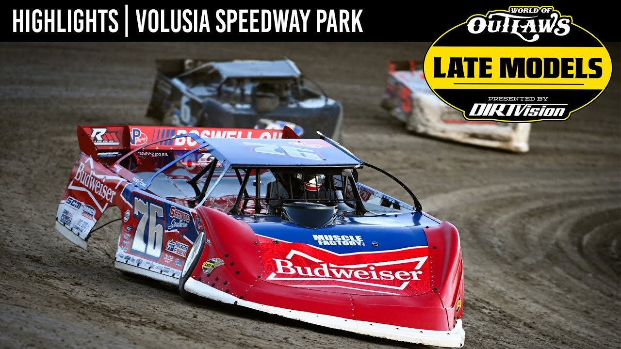 World of Outlaws Late Model Series | Volusia Speedway Park | January 24, 2026 | HIGHLIGHTS