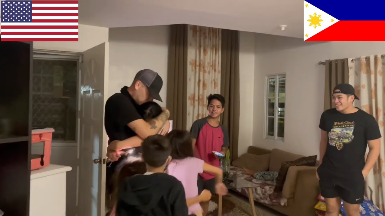 SURPRISING THE KIDS WE'RE HOME!! BACK IN THE PHILIPPINES!