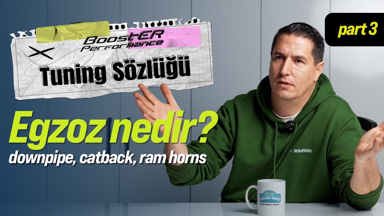 Egzoz nedir? Downpipe, catback, air intake. | Tuning Sözlüğü 3 | BoostER Performance