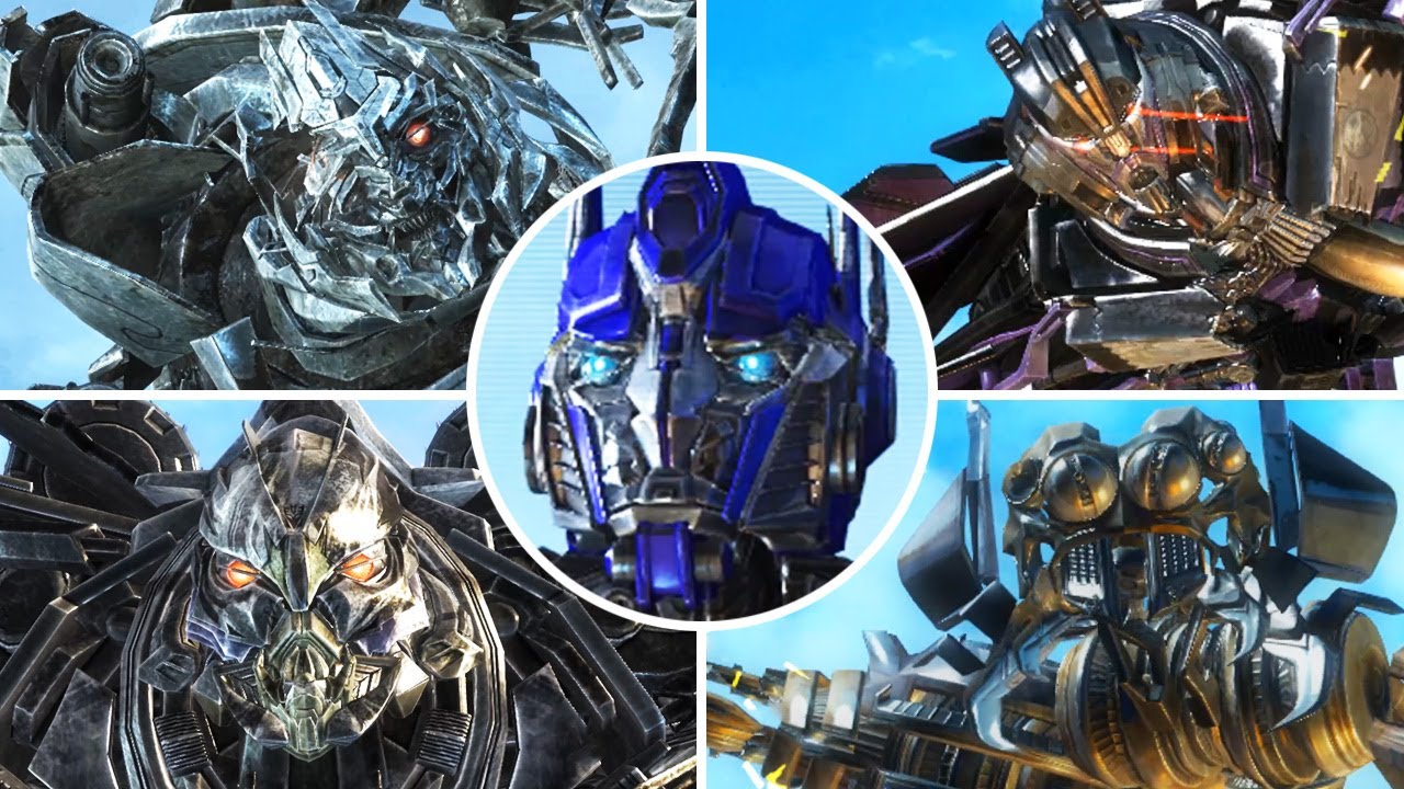 Transformers Human Alliance - All Bosses