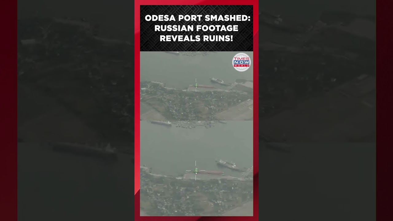 Odesa Port Under Fire: Russian Missile Strike Leaves Merchant Ships Ablaze in New Video Footage
