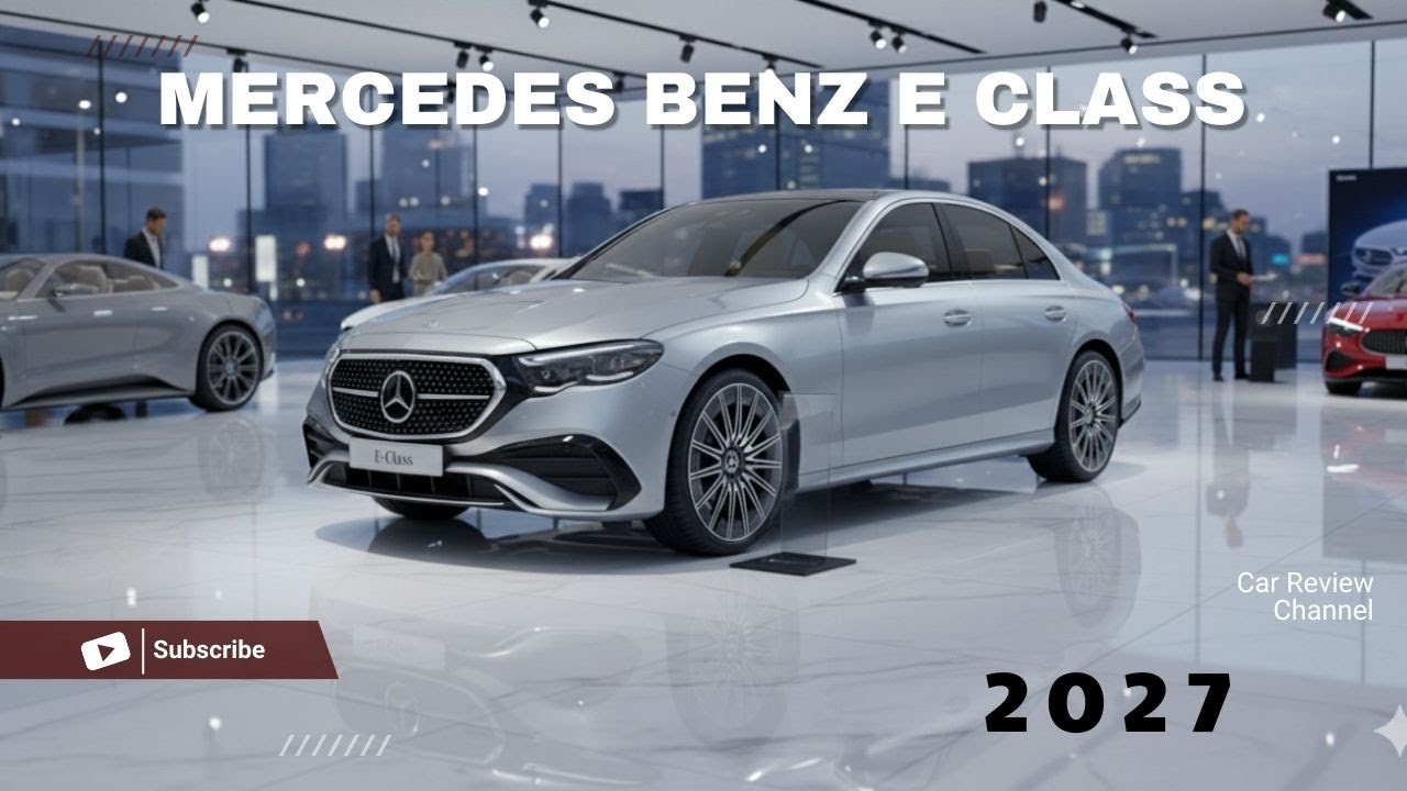 Mercedes-Benz E-Class 2027: электрическая революция и классическая роскошь