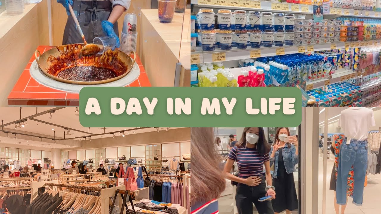 A Day In My Life (Weekend Edition) : Shopping, Groceries, Boba, Skincare