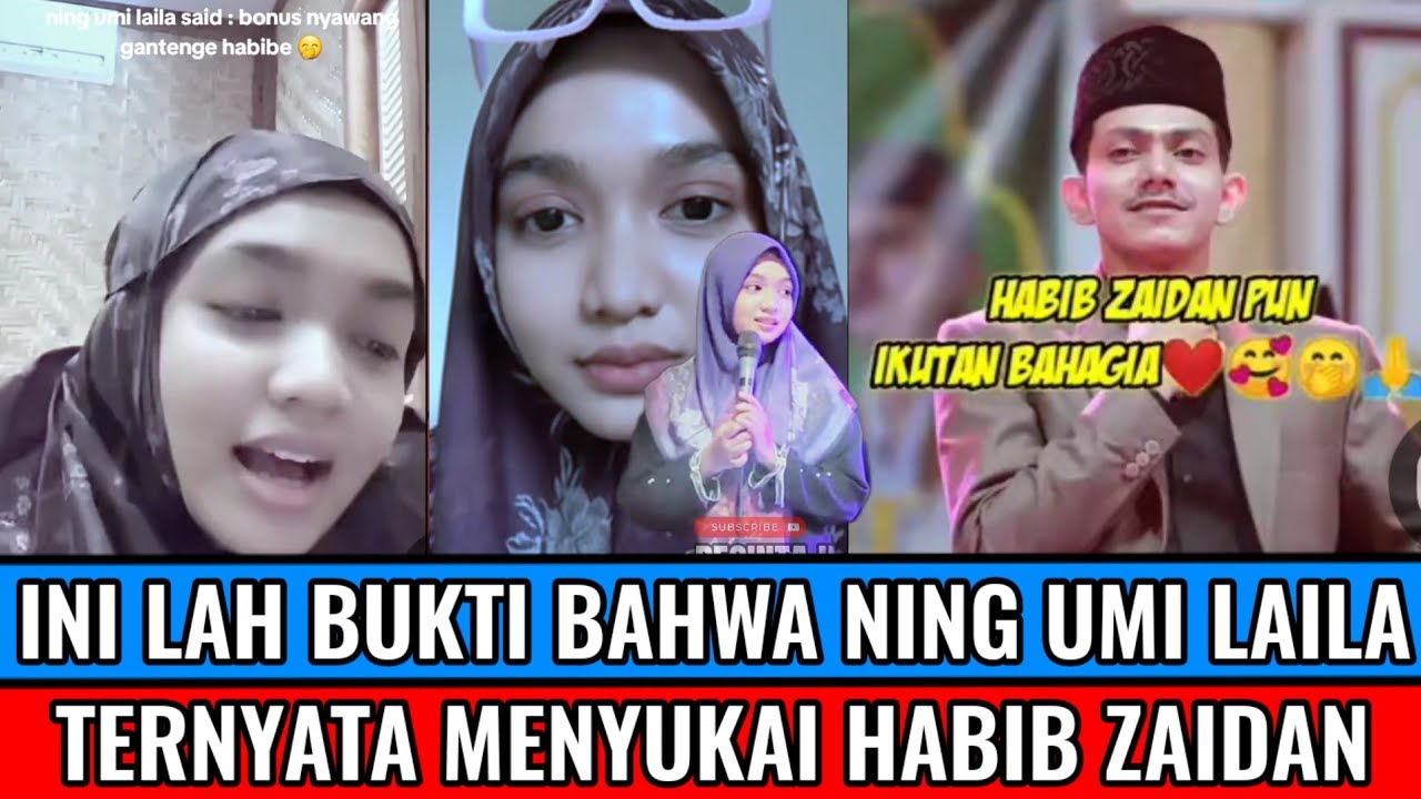 VIRAL !! INI LAH BUKTI BAHWA NING UMI LAILA TERNYATA MENYUKAI  HABIB ZAIDAN BIN YAHYA DIAM DIAM !!!!