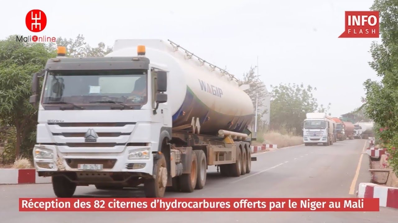 LE NIGER OFFRE 82 CITERNES D'HYDROCARBURES AU MALI