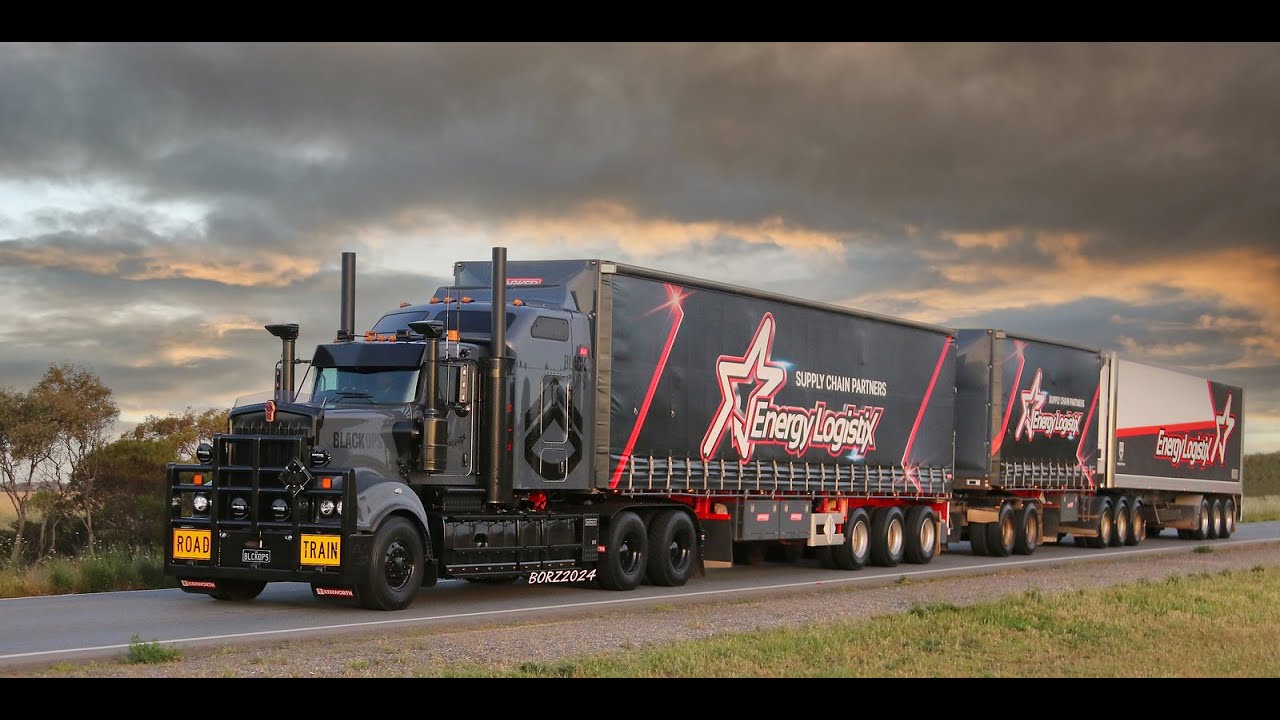 Trucks around Lochiel - December 2024...