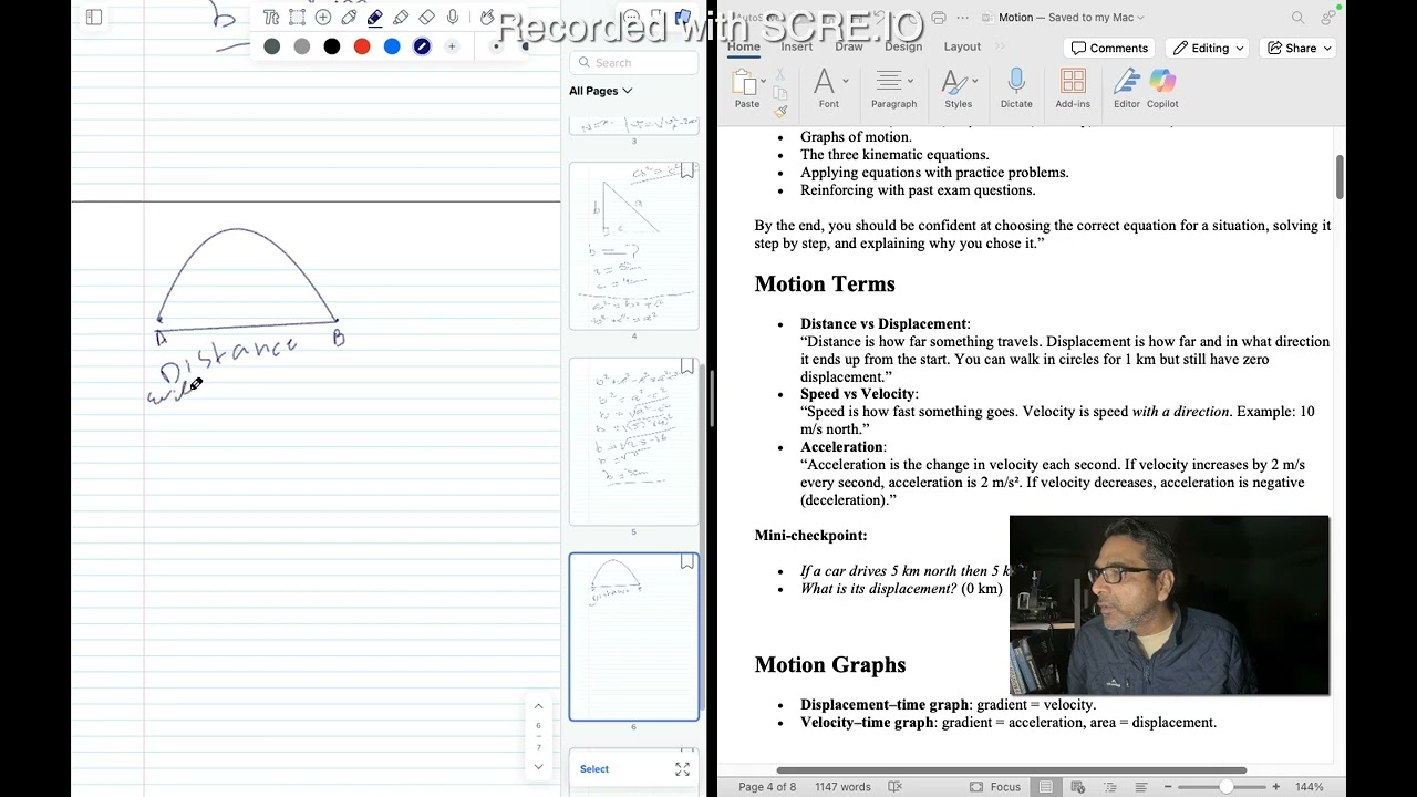 NCEA Level 2 Physics | Motion & Kinematics Basics | Graphs and Equations | Year 12 NZ