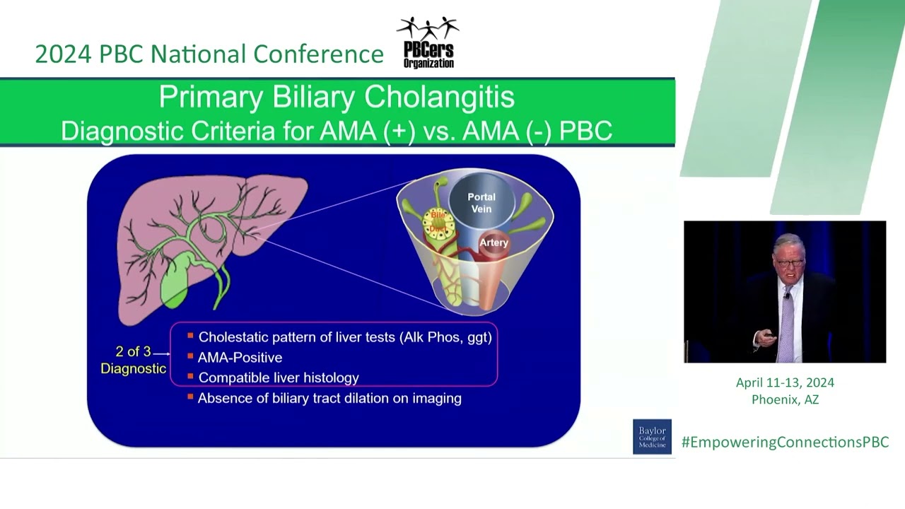 John Vierling , MD - Diagnosis and Treatment of PBC    2024 PBCers Conference  Phoenix AZ