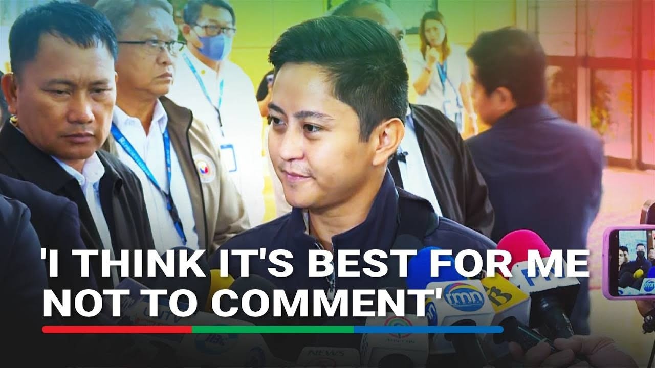 What Sandro said after House panel dismissed impeach raps vs dad Bongbong | ABS-CBN News