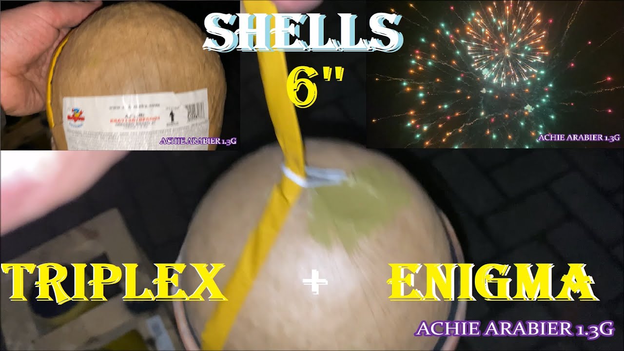 VUURWERK COMPILATIE: SHELLS SCHIETEN: 6''/4''/3'' 🎆O&N 2024 /TRIPLEX + ENIGMA..Fireworks