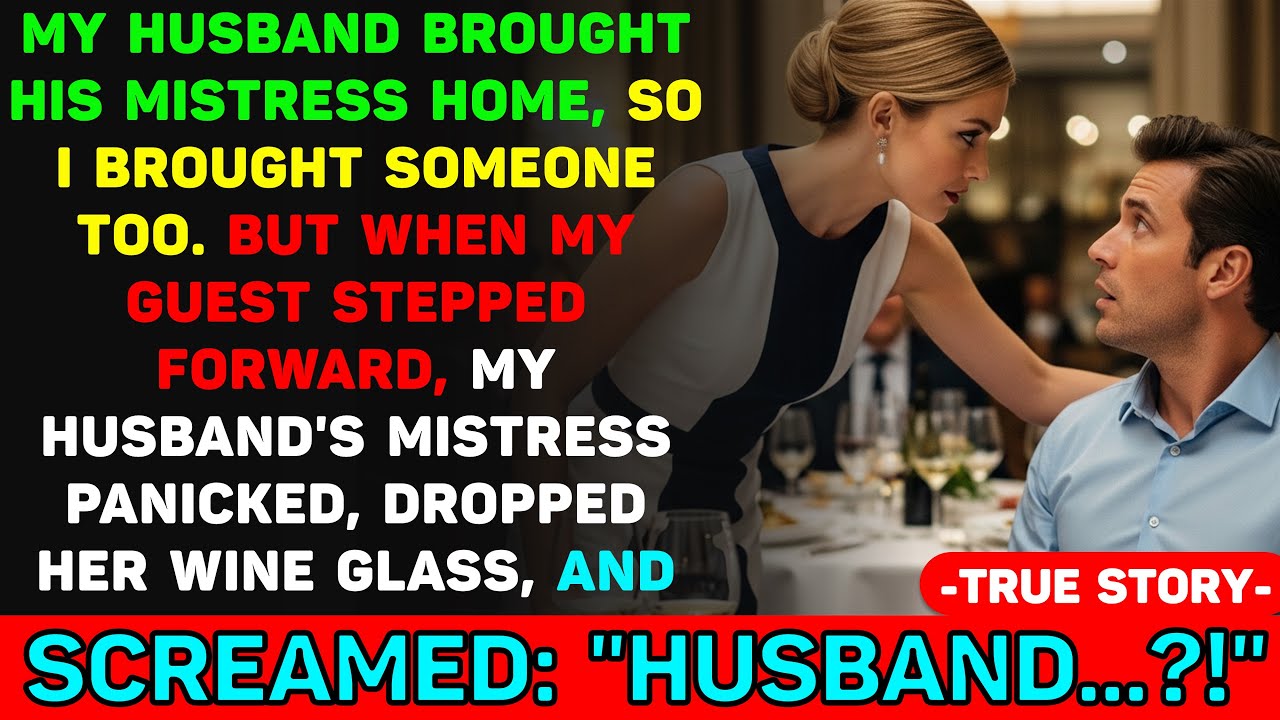 My Husband Brought His Mistress Home So I Brought Someone Too The Mistress Screamed 'Husband...?!'