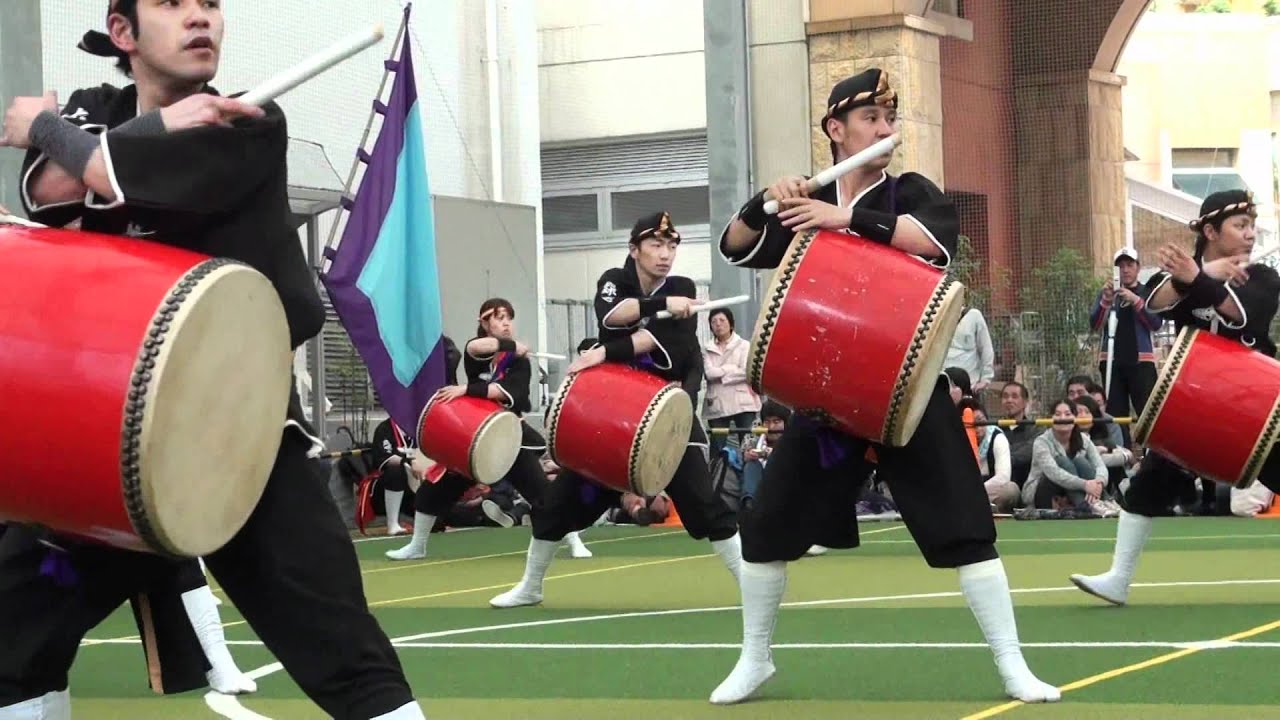 琉球國祭り太鼓 ( 風の結人 / 2ndStage) in はいさいFESTA 2012