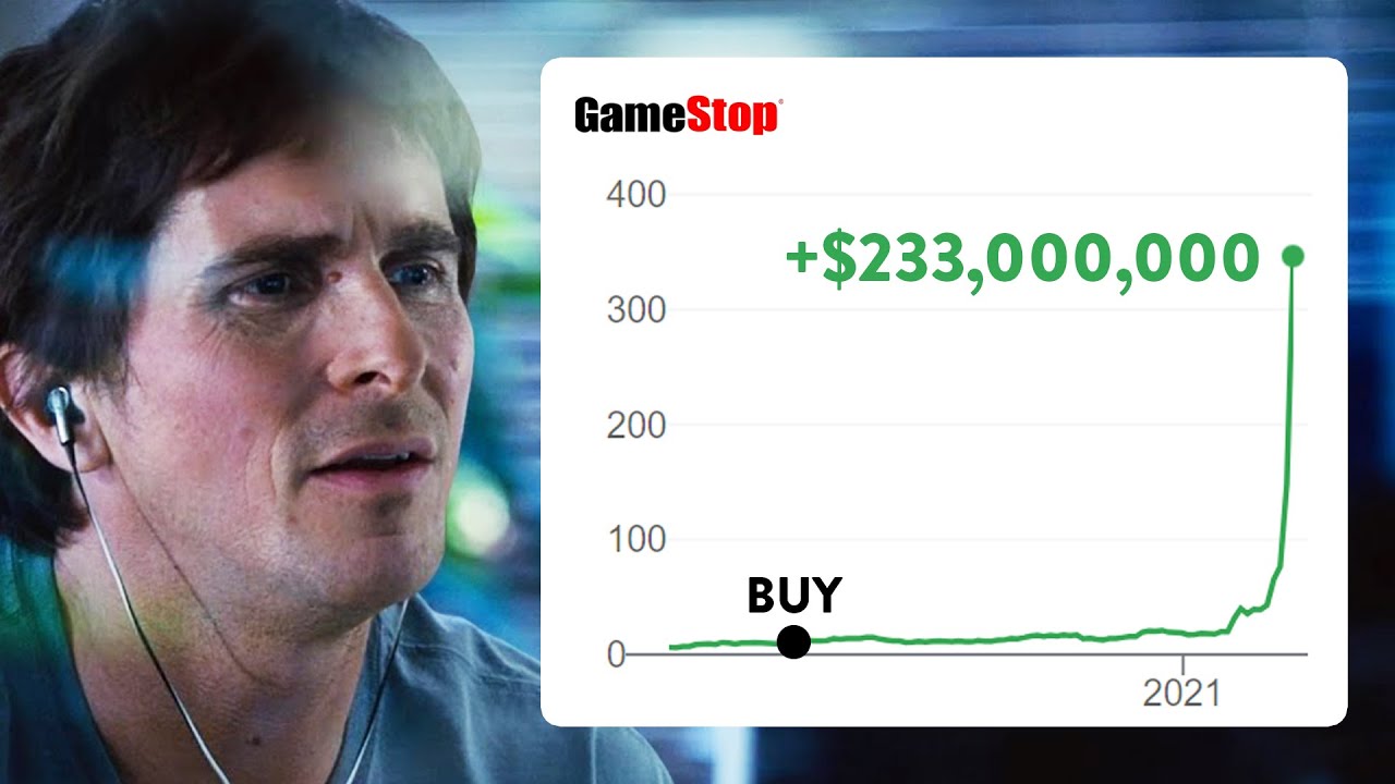 Безумный выигрыш Майкла Берри в Gamestop (предоставлено Wall Street Bets)