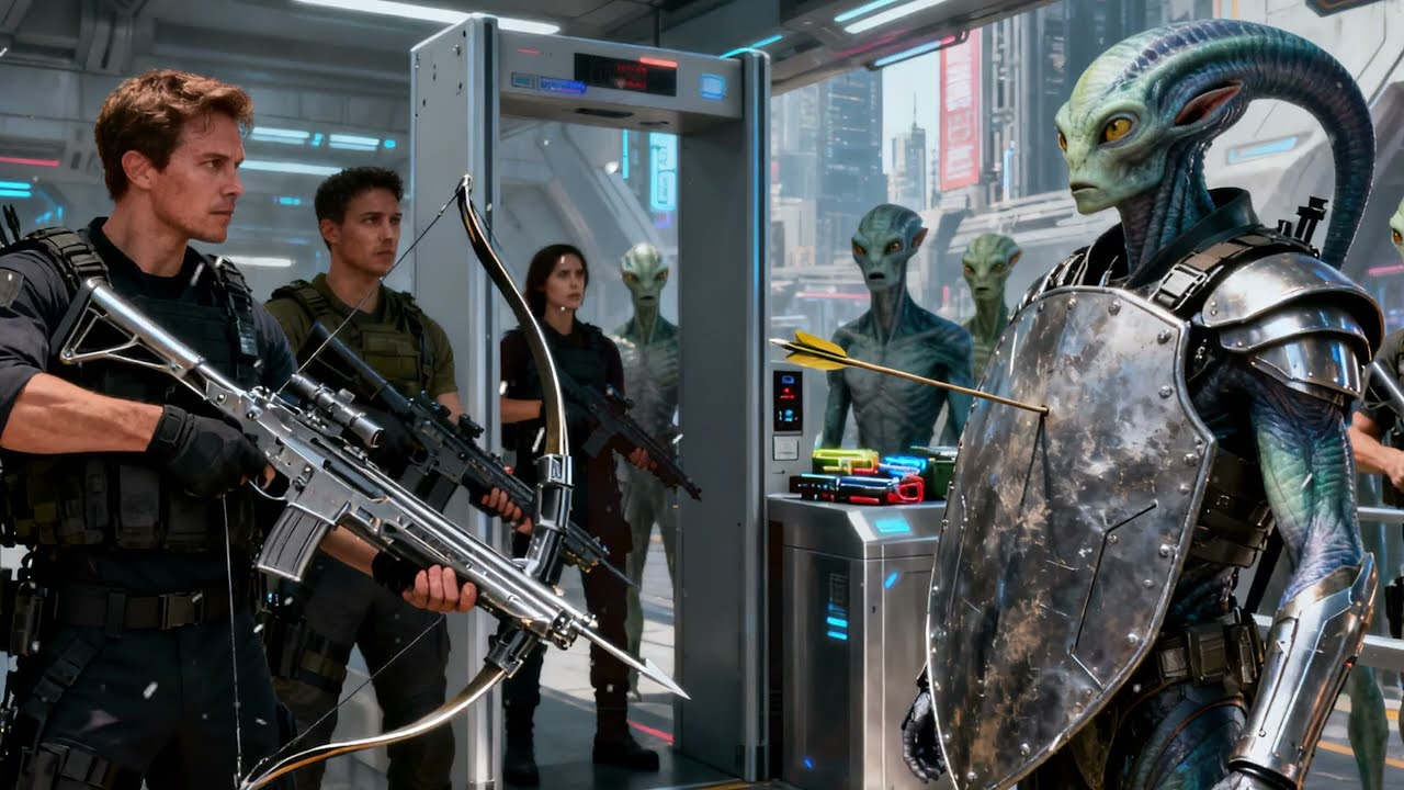 Aliens Outlawed Guns | Humans Arrived With Steel Bows That Pierced Armor   HFY Sci Fi story