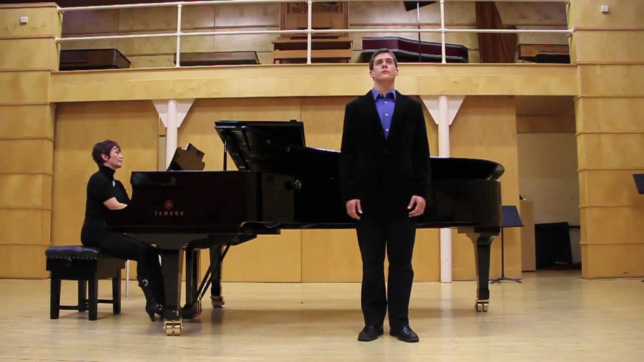 Baritone Bryan Benner Sings F.P. Tosti 'Sogno'