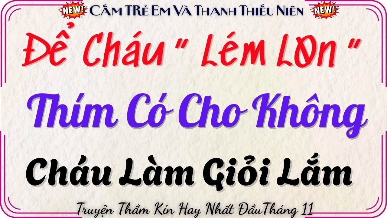 Truyện Đêm Khuya Nghe | Thằng Cháu Giỏi Mò Cua Trong Hang | Đọc Truyện Đêm Khuya Ngủ Ngon