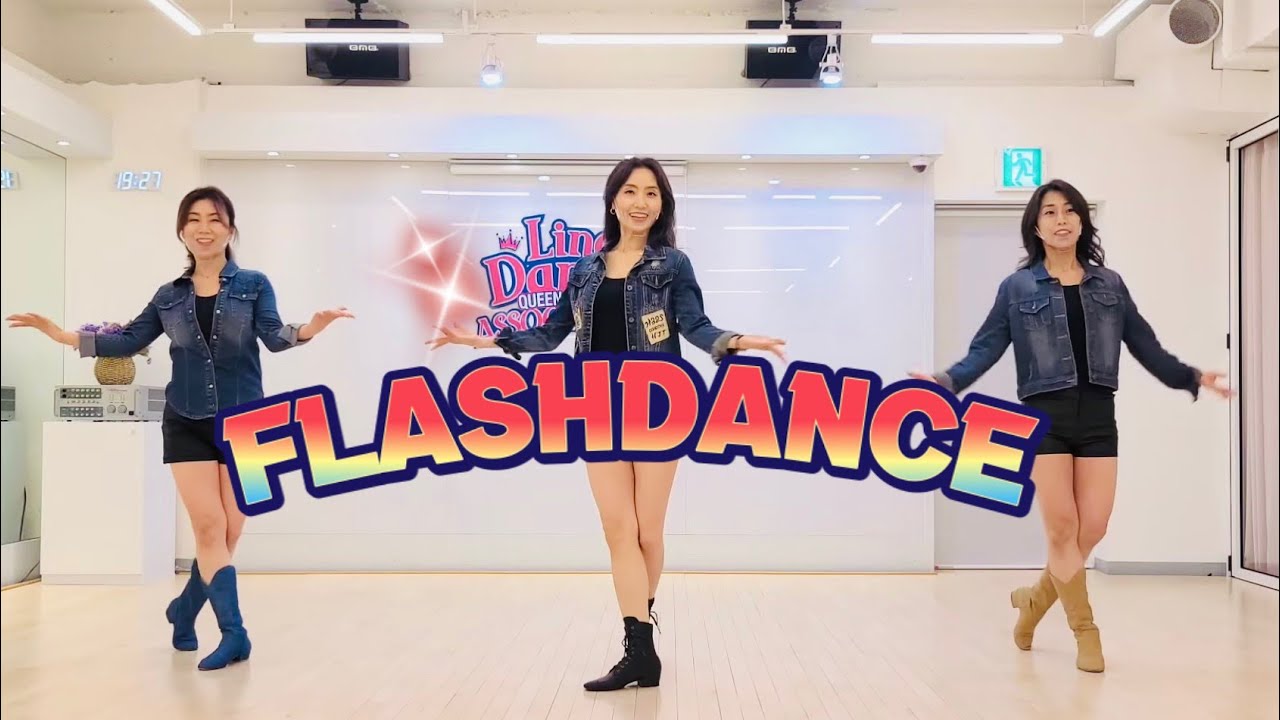 Flashdance l Beginner Line Dance l What a Feeling l 플래쉬댄스 라인댄스 l Linedance
