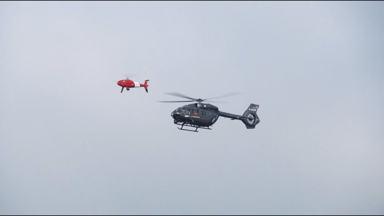 Schiebel CAMCOPTER S-100 - MUM-T LOI 5 Demonstration
