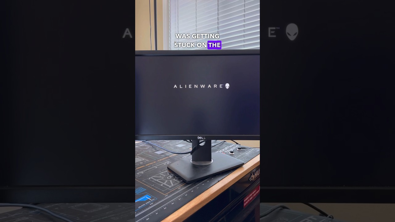 Alienware Still Stuck On Logo?!? Part 2 #shorts #pc #pcrepair #pcgaming #gamingpc #computerrepair