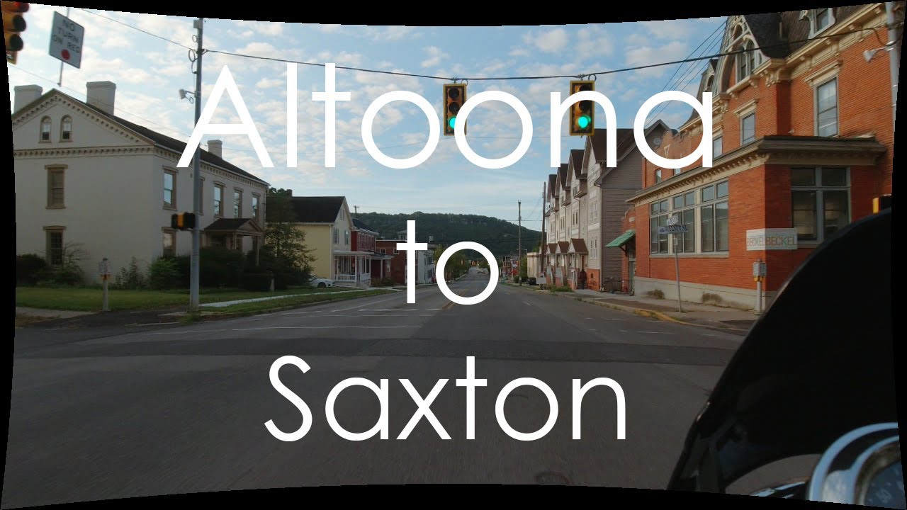 Scenic Motorcycle Ride | Pennsylvania Ramble Episode 20 (Altoona to Saxton, PA)