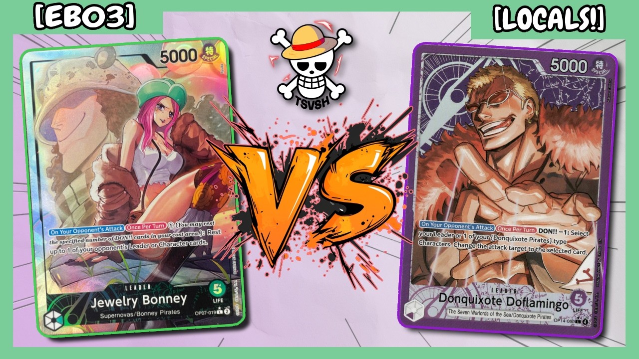 (EB03) G Bonney VS P Doffy OPTCG POV