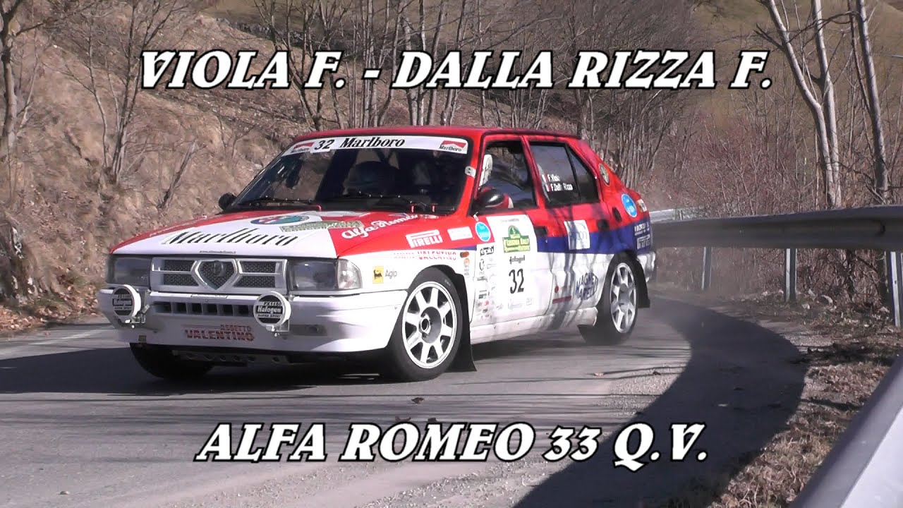 RALLY LESSINIA 2022 | VIOLA F. - DALLA RIZZA F. | ALFA ROMEO 33 Q.V. | VIDEOCLIP BY BELLUNOVIDEO