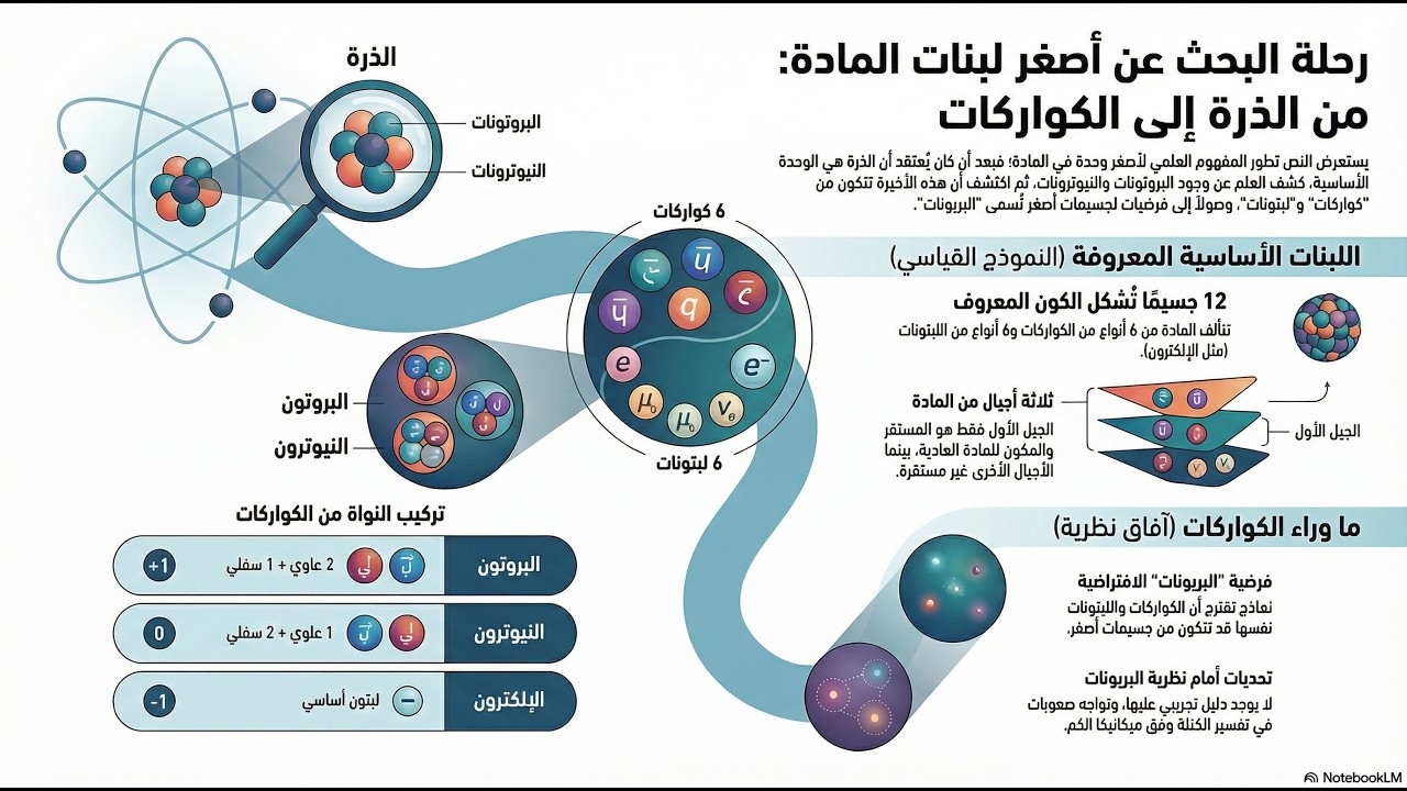 أصغر الأشياء - وحدات بناء المادة