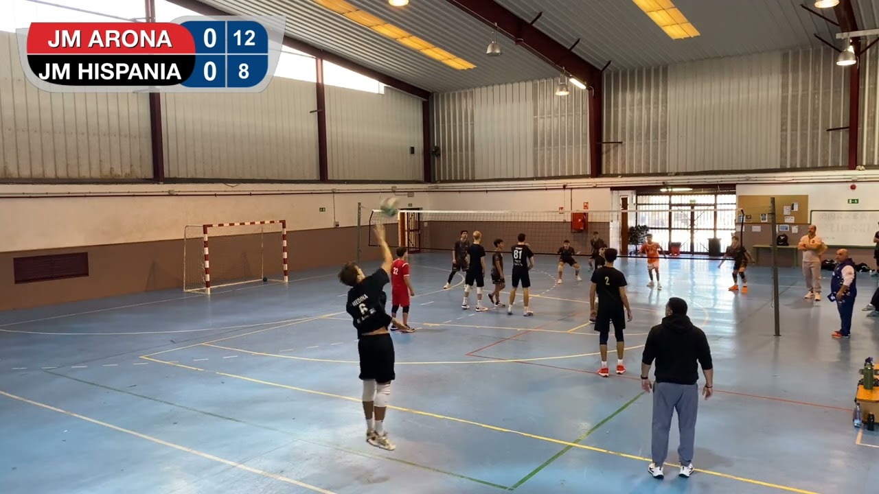 4 de enero de 2026 - LIGA A1 JUVENIL MASCULINO - ARONA 2-0 HISPANIA (25-12| 25-11)