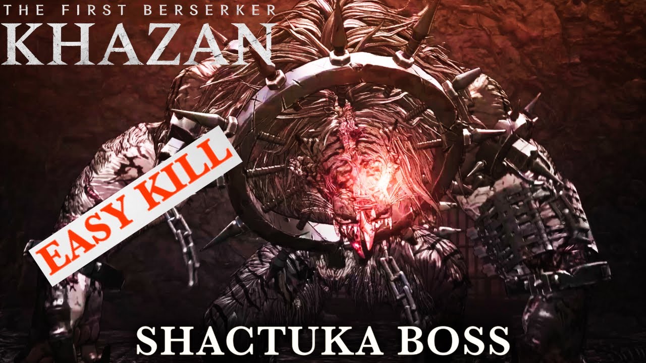 The First Berserker: Khazan - Shactuka Boss Fight is INSANE 🔥 | Dual Wield Weapon