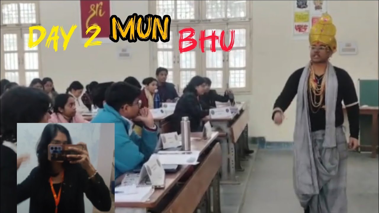Day2😁MUN YOUTH PARLIAMENT🥳|#bhu #YP #youthparliament #college #fun #minivlog #collegelife #life 