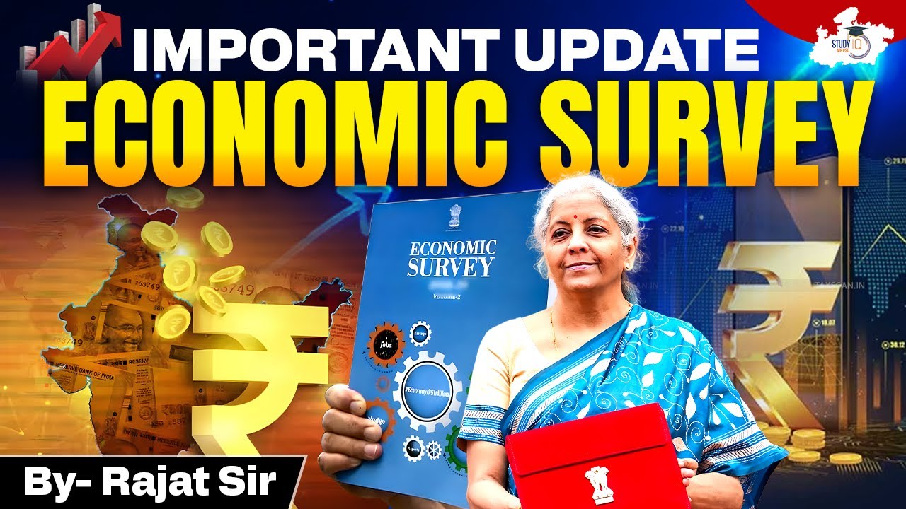 MPPSC 2026 | Important Update Economic Survey | BY Rajat Sharma Sir | MPPSC StudyIQ