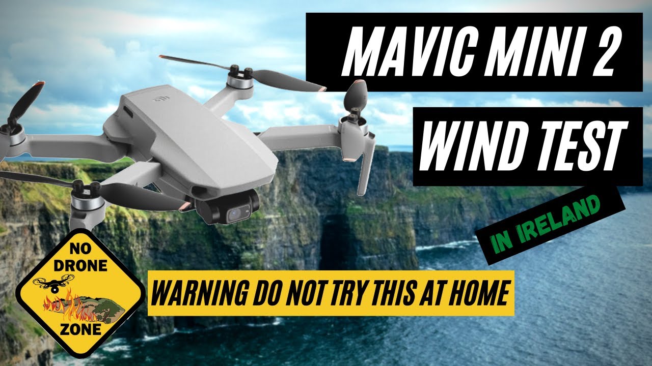 DJI Mavic Mini Wind Test!!  DJI Mini 2 v's Irish Weather!!!!⛈️