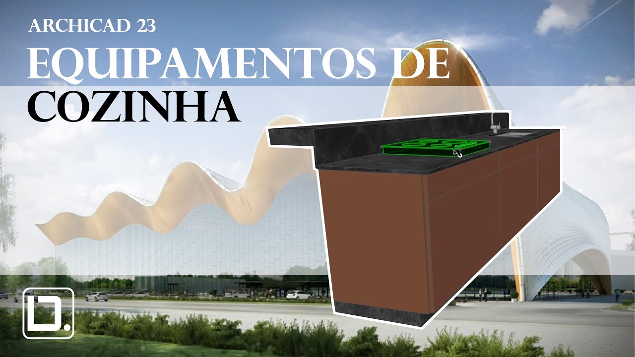 ARCHICAD 23 - EQUIPAMENTOS DE COZINHA | DIGITAL.ARQ
