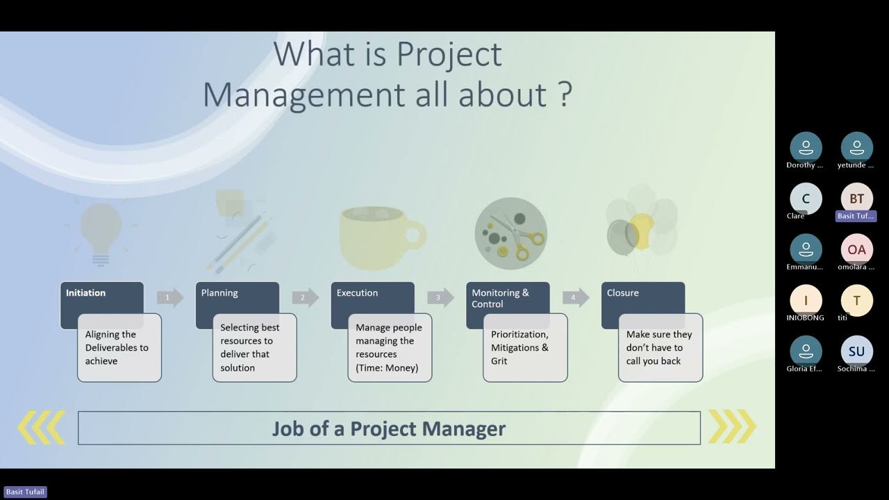 Project Management Webinar - Digital Experience Centre, UK.