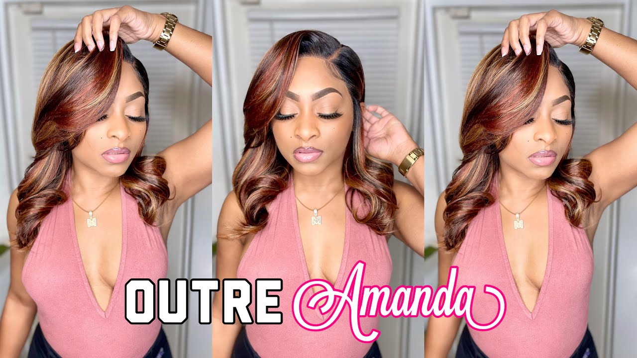 Beginner Friendly￼ Walk Through Tutorial | Outre Melted Hairline Lace Wig - AMANDA