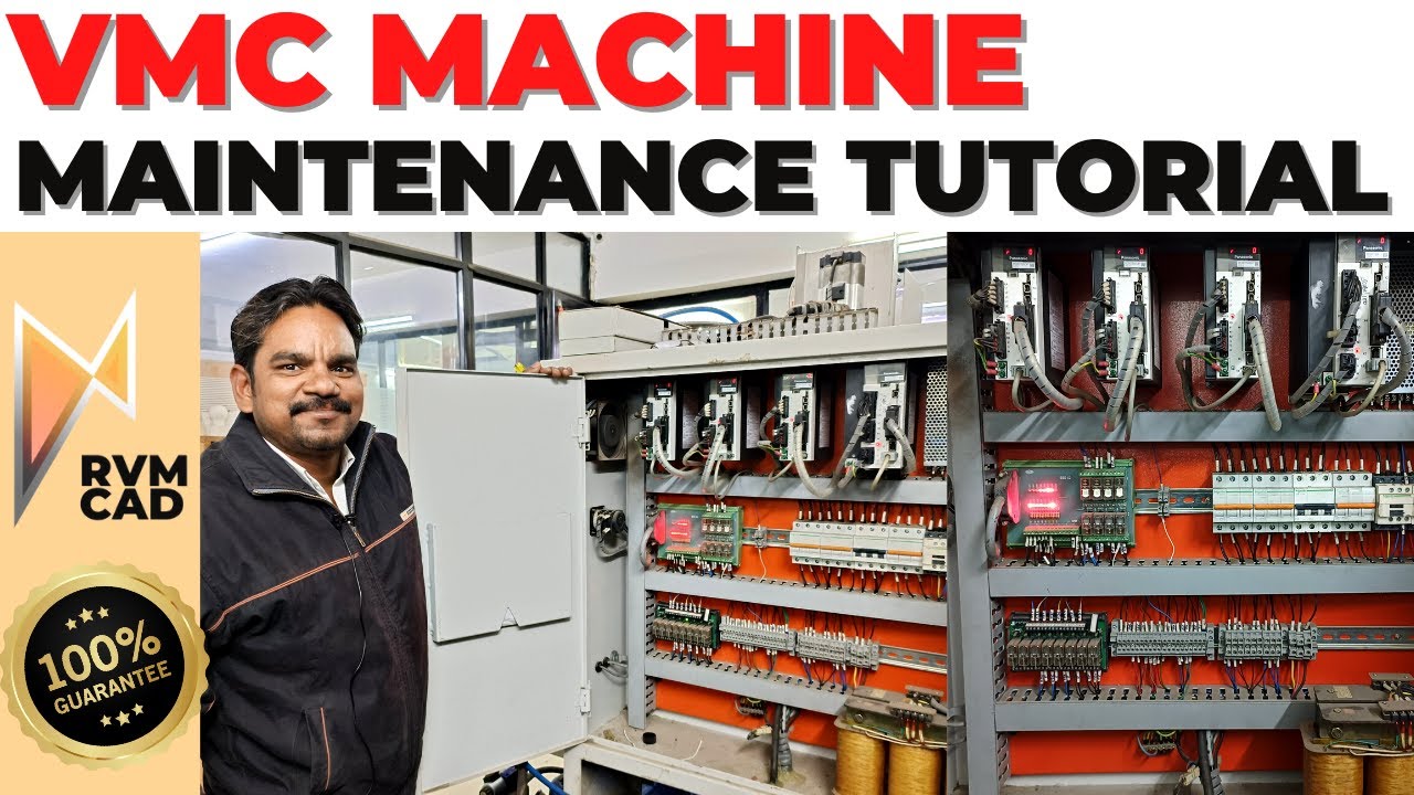 VMC Machine को कैसे Maintain करे | VMC Maintenance & Programming Tutorial | RVM CAD