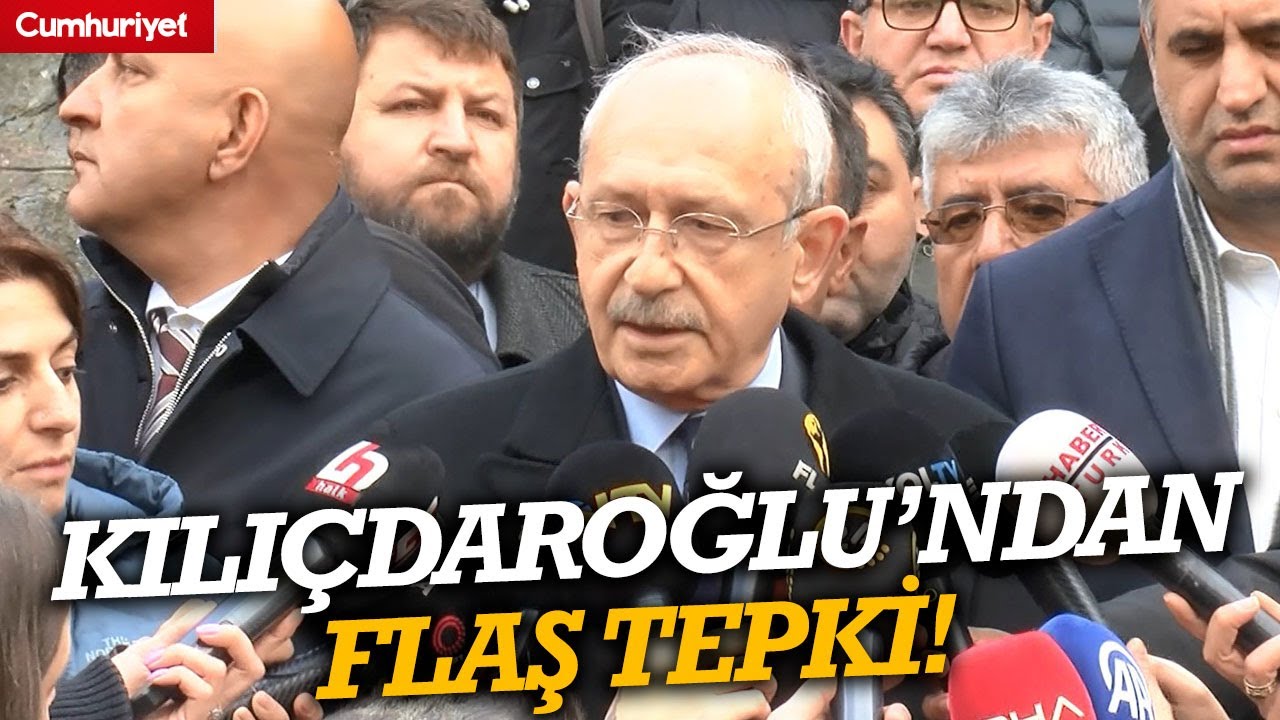 Ekrem İmamoğlu gözaltına alındı! Kemal Kılıçdaroğlu'ndan flaş tepki